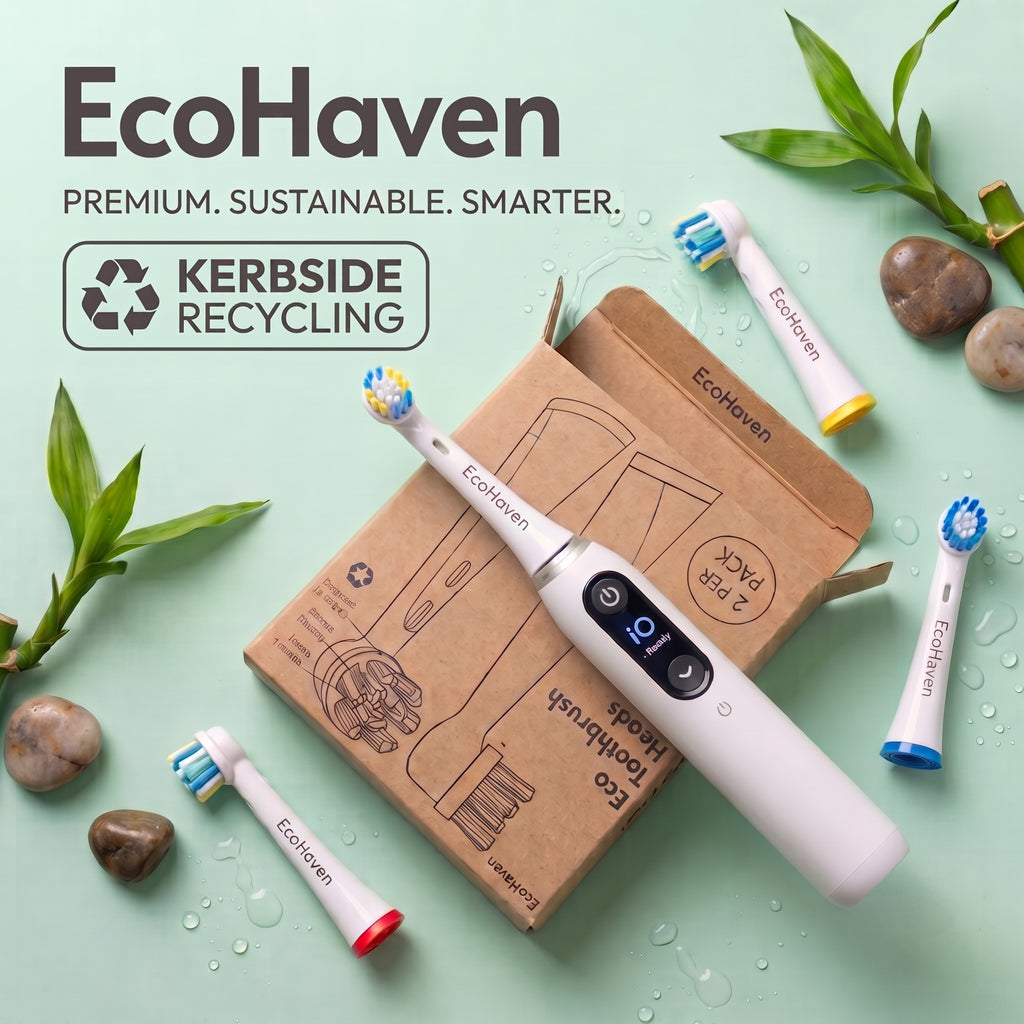 Eco-Brush Heads (iO compatible) - Recycle with your home bin